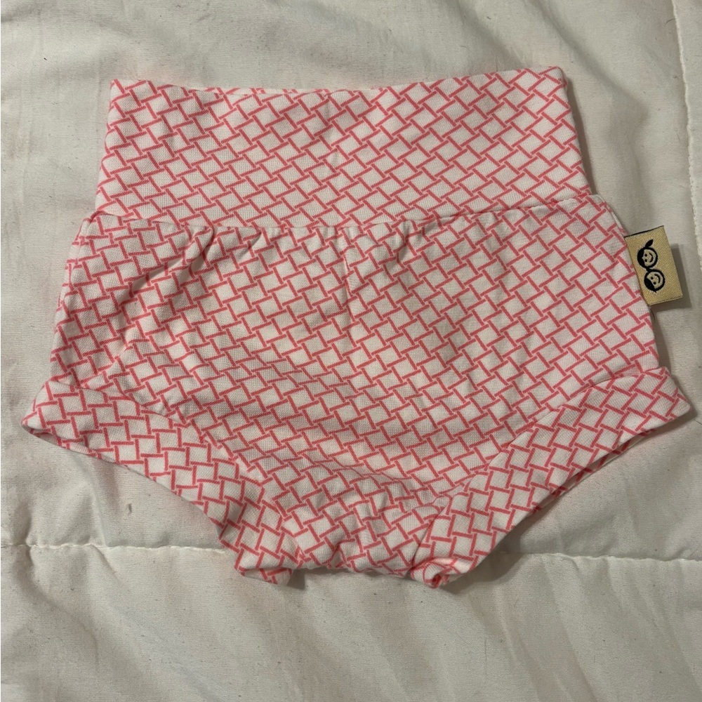 Stylish Kids' Geometric Pink bummies